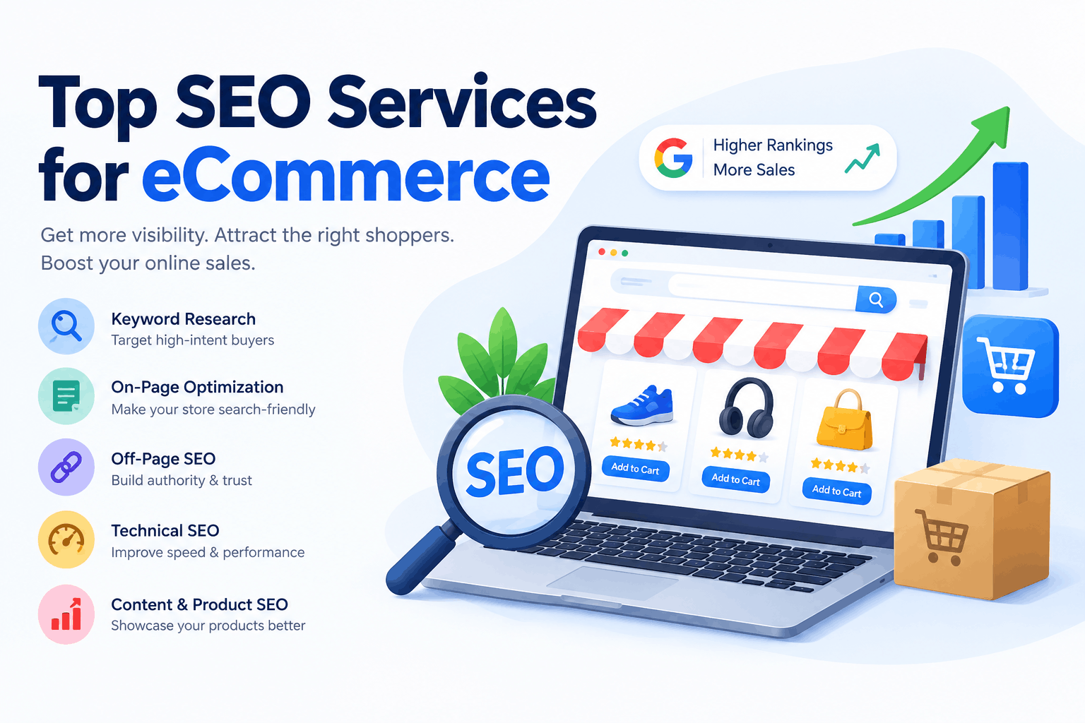 Top seo services for ecommerce: Scale Your Store Online